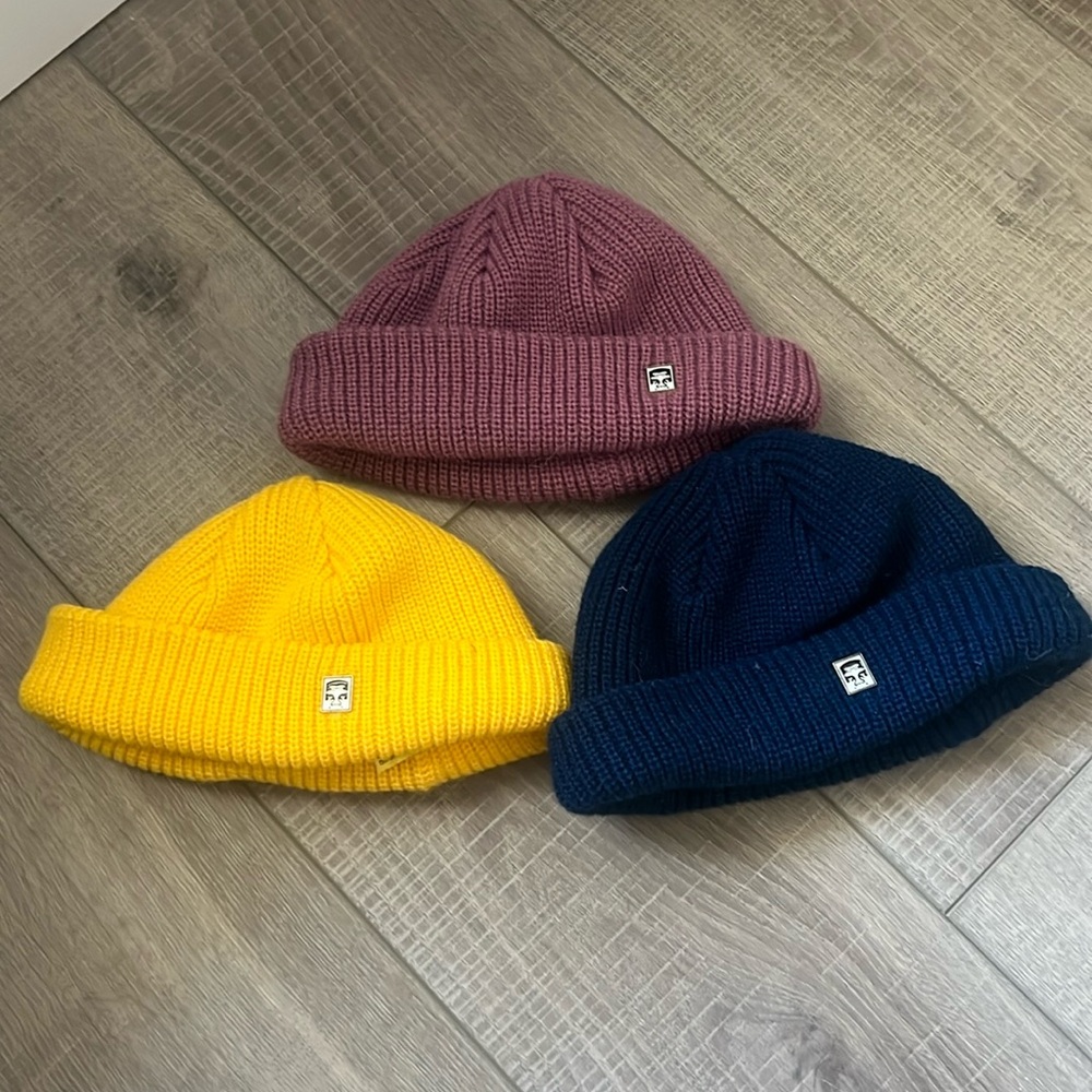 3 pack OBEY micro beanie